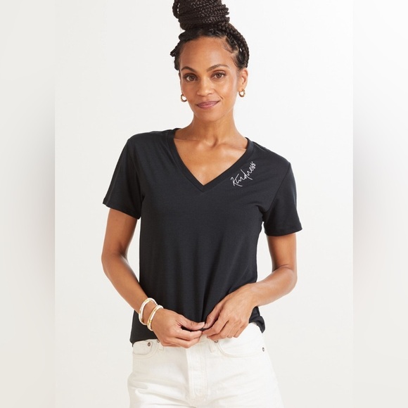 Sub_Urban Riot Kindness v neck tee - Picture 2 of 5